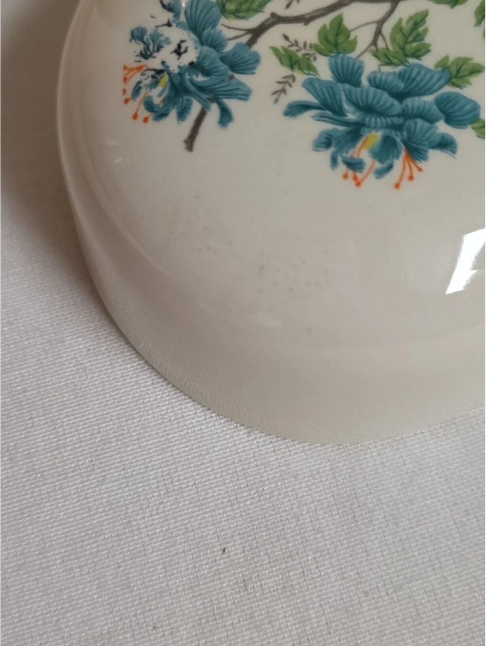 Bird Of Paradise Rice Jar Vase Ginger Jar GB 1981